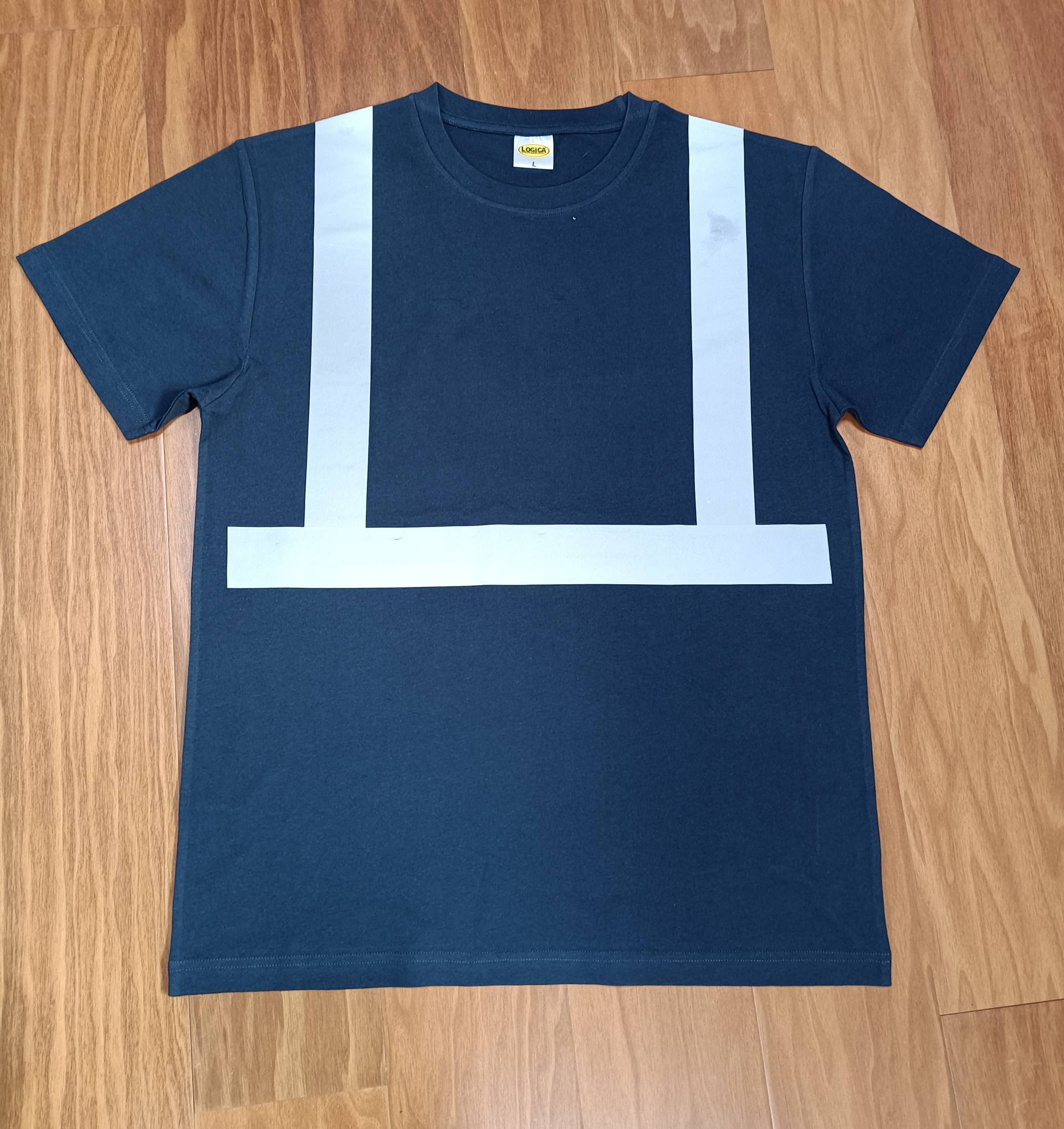 Reflective Logo T-Shirts | Custom Printing for Night Running & Cycling