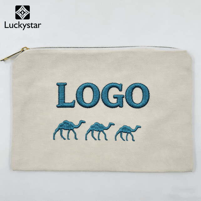 Custom Print Travel Cosmetic Bag Zipper Portable Toiletry Pouch Makeup Bag